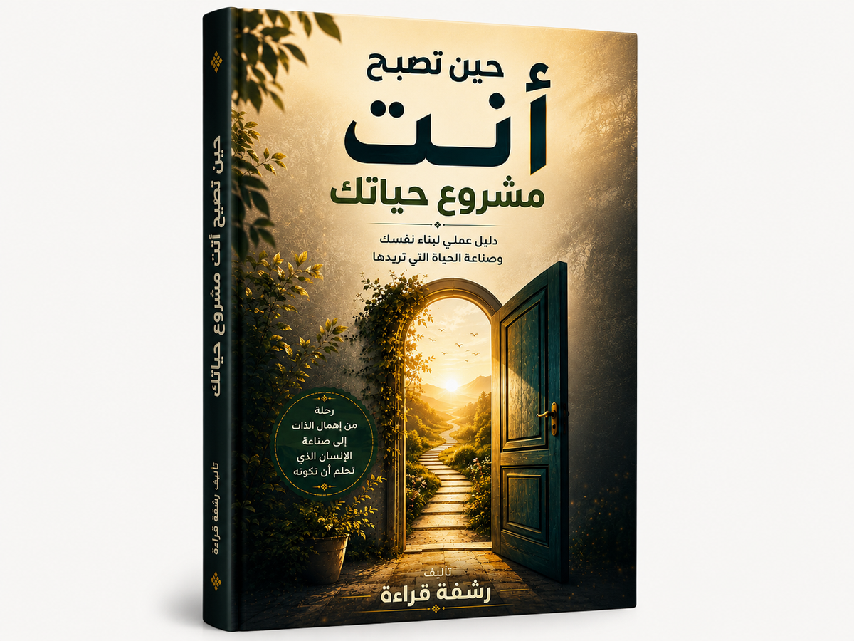 حين تصبح انت مشروعك الاكبر